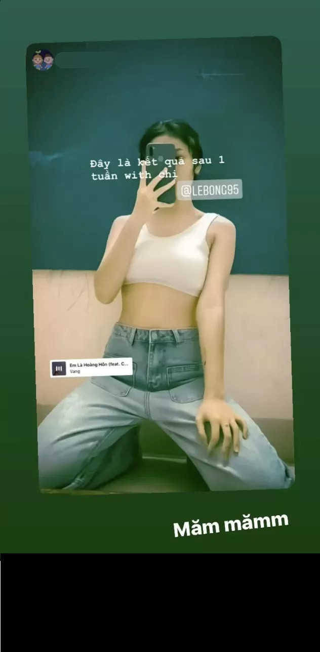 Suốt 2 tuần qua, khắp các trang mạng xã hội, các bạn trẻ thi nhau truyền tay thử thách này, và bộ "giáo trình" tập luyện của Lê Bống cũng khiến netizen "điên đảo".