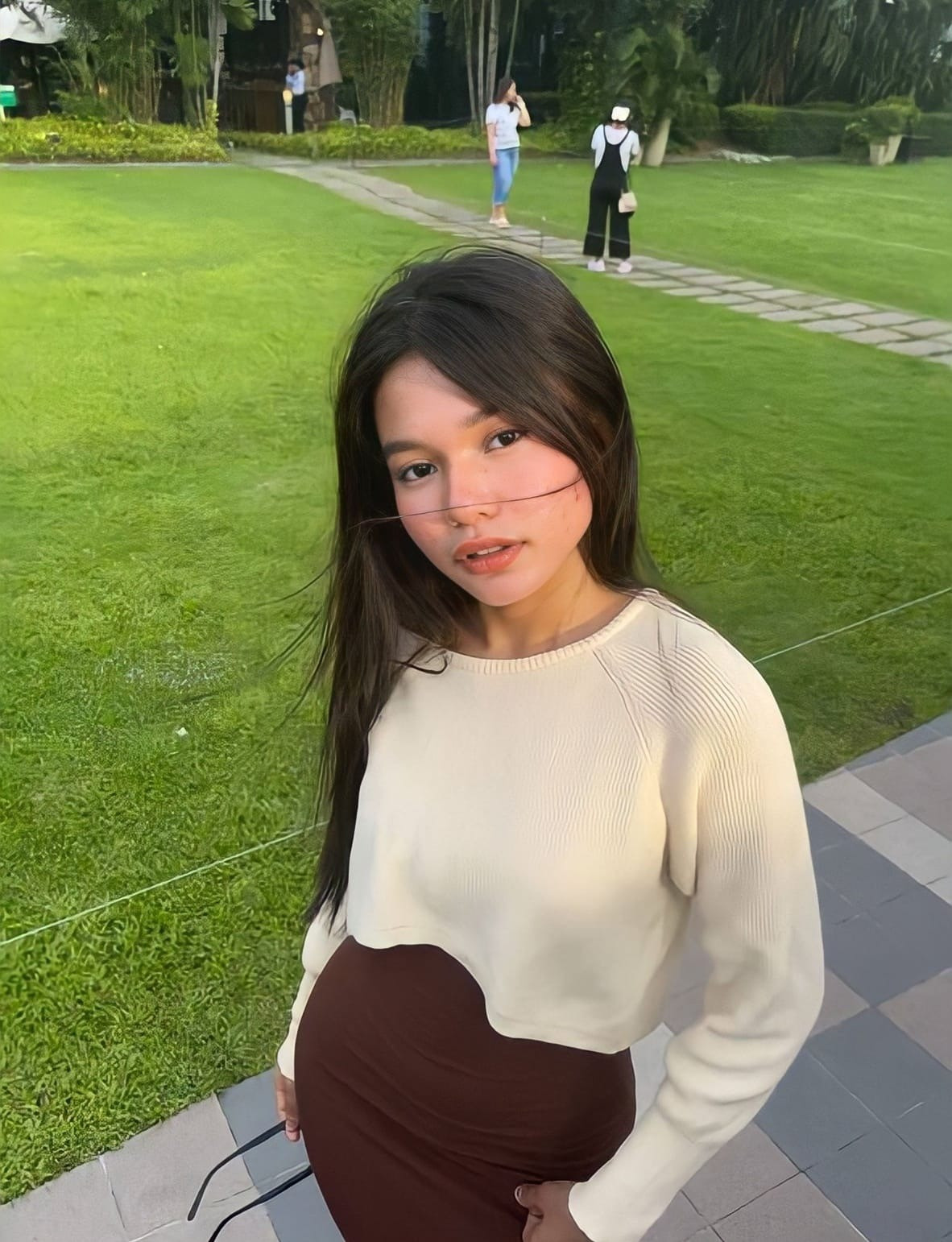 Nhan sắc đời thường của Angelica Suarez.