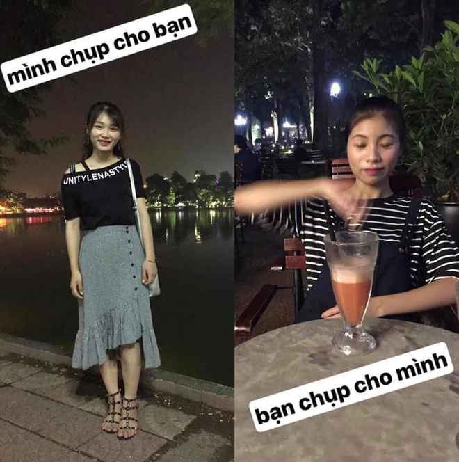 Khi mình chụp cho bạn hết mình còn bạn chụp cho tôi hết... hồn.
