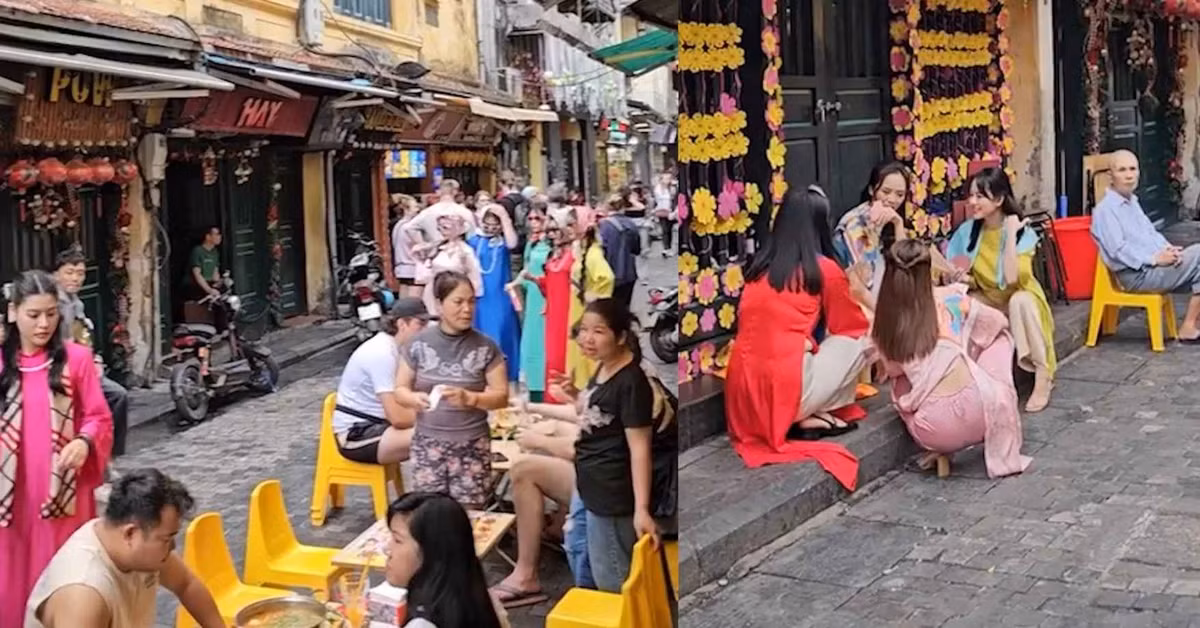 Tạ Hiện thu hút giới trẻ với những hoạt động vui chơi, ăn uống về đêm. Ban ngày, nơi đây cũng đón nhiều du khách hay các cặp đôi tới chụp ảnh cưới, ảnh kỷ niệm nhờ bối cảnh kiến trúc cổ kính.