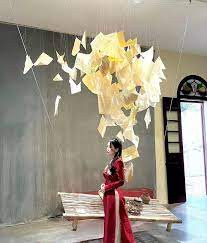 Không chỉ có các triển lãm nghệ thuật ấn tượng, Trung tâm văn hóa nghệ thuật 22 Hàng Buồm còn thu hút giới trẻ bởi những góc chụp ảnh mới lạ, độc đáo.