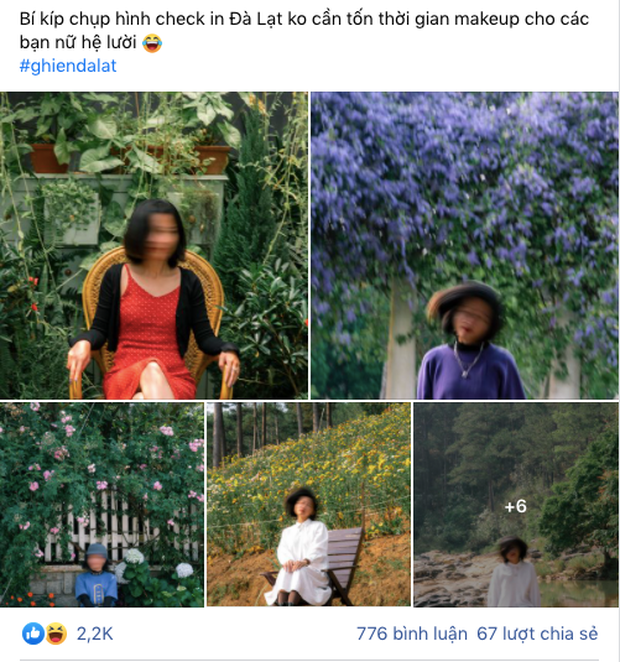 Đi Đà Lạt ngoài chuyện hít thở khí trời trong lành, vui chơi và ăn uống no say thì chụp hình sống ảo chính là việc không thể thiếu trong check-list của nhiều bạn trẻ.