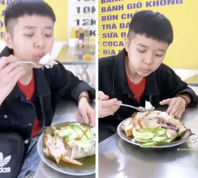 Vừa qua, Tôm La Cà đã thu hút sự chú ý rất nhiều người, nhất là sau clip “review” món bánh giò “không nóng”. Mặc dù hiện tại bạn trẻ này đã tạm khóa tài khoản trên nền tảng TikTok nhưng video khác vẫn được dân mạng đặc biệt chú ý.