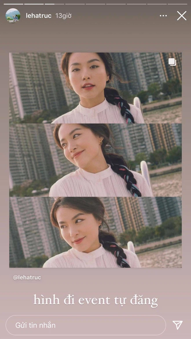 Mới đây, travel blogger Hà Trúc đã up story loạt ảnh đi event tự đăng và được tag khiến các fan cười lăn lóc.