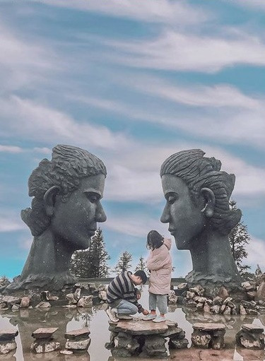 Hiện tại, có 3 trên tổng số 20 mô hình tại "tiểu Bali" Sapa đã hoàn thiện, phục vụ giới trẻ check-in.