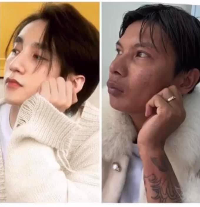 Để lôi kéo được người xem, Lộc Fuho không ngại diện vest, mặc đồ của vợ… để buổi livestream trở nên sống động hơn.