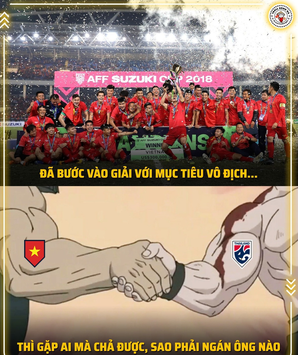 Bước vào giải với tâm thế bảo vệ chức vô địch vậy bán kết gặp ai cũng không ngán.