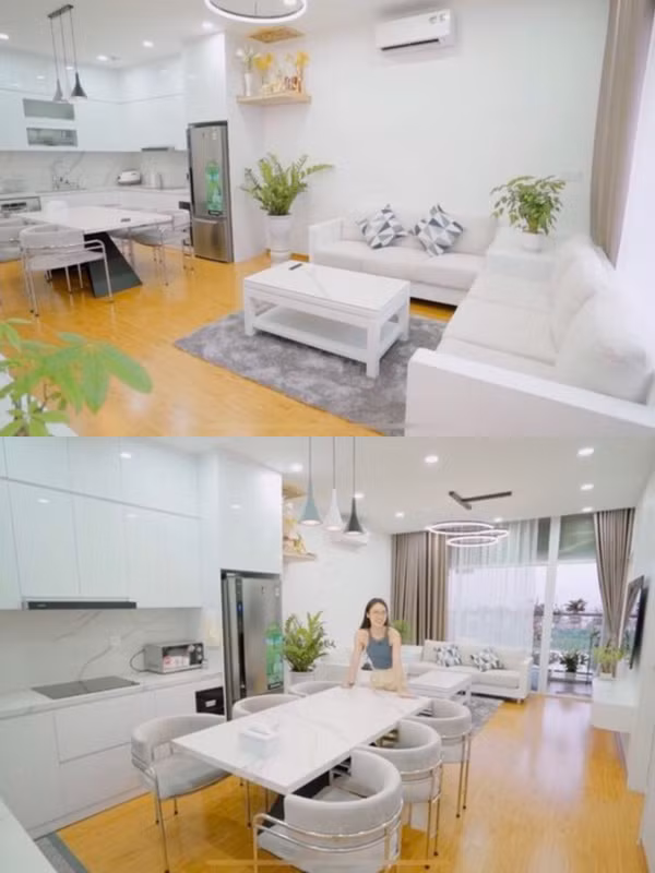 Vì muốn có một nơi nào đó trong TP HCM để khi nào ngoài Bắc lạnh, hot girl 7 thứ tiếng có thể đưa bố mẹ vào.