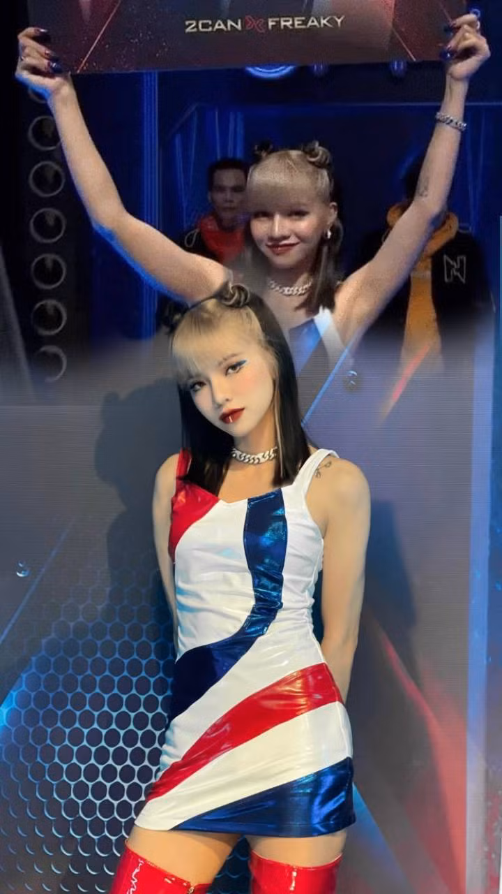 Tháng 11/2021, CiiN (Bùi Thảo Ly) bắt đầu gây được sự chú ý khi xuất hiện trong Rap Việt với vai trò cầm biển thi đấu. Gái xinh này sở hữu ngoại hình cực thu hút với mái tóc ngắn nhuộm nửa đầu cùng loạt đặc điểm giống Lisa (BLACKPINK).