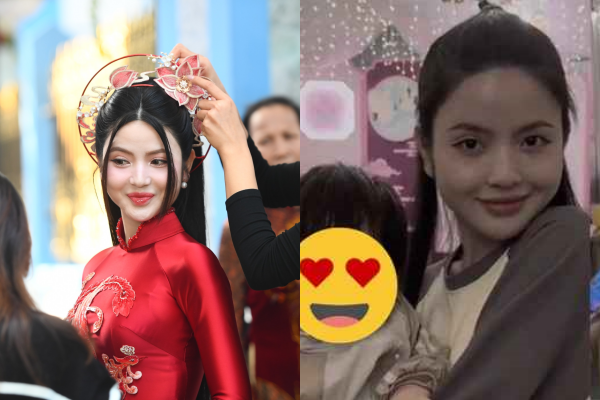 Trong khoảnh khắc này, Chu Thanh Huyền ăn mặc đơn giản, diện mạo mộc mạc và xinh xắn.