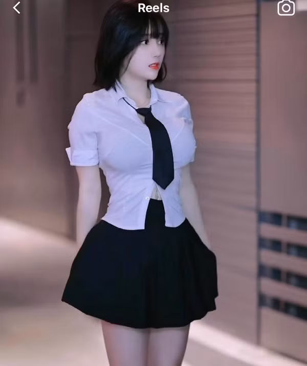 Những món đồ phụ kiện được thêm vào để tăng thêm sức hút như tất chân mỏng. Cách mặc thiếu tôn nghiêm khiến đồng phục nữ sinh bị "biến chất".