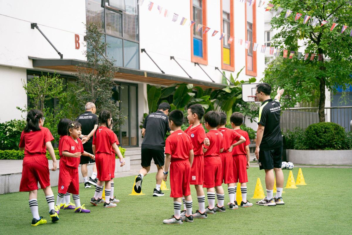 Học viện của ông Park áp dụng mô hình đào tạo kim tự tháp. Ở cấp độ 1, học viện tuyển sinh số lượng lớn theo nguyện vọng và sở thích. Ở cấp độ 2, những học viên xuất sắc, có tiềm năng sẽ được đào tạo ở cấp độ cao hơn, đi dự các giải trẻ. Cấp độ 3 là nơi đào tạo những cầu thủ có khả năng lên chơi chuyên nghiệp, tạo điều kiện cho họ trở thành cầu thủ chuyên nghiệp trong tương lai.