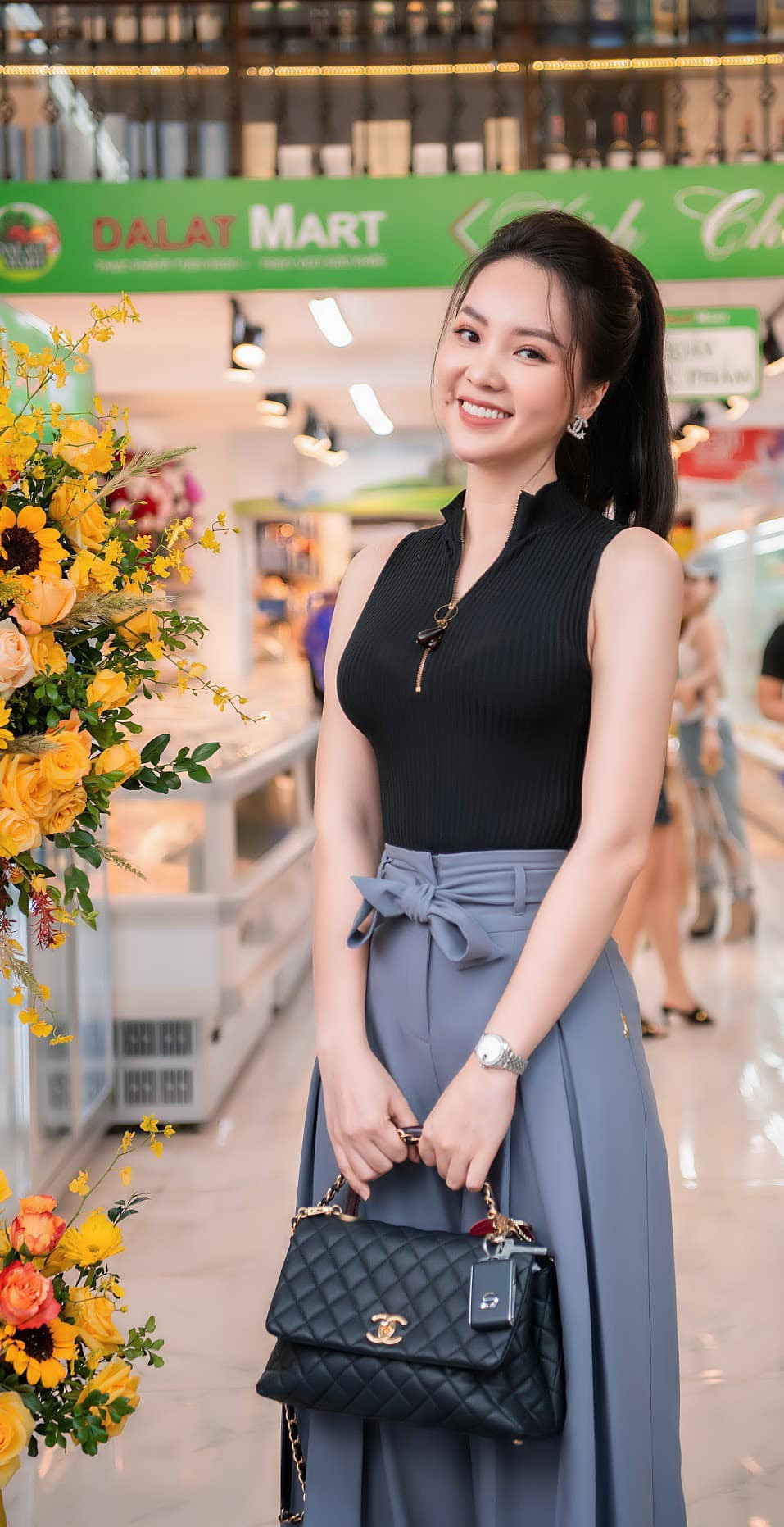 Thụy Vân kết hôn với ông xã Cao Hoàng, hơn cô 8 tuổi vào năm 2010. Cặp đôi có con trai Tony.