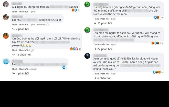 Nội dung những bình luận này chủ yếu nhắc nhở Tấn Trường nên tập trung vào luyện tập và thi đấu thay vì livestream TikTok.