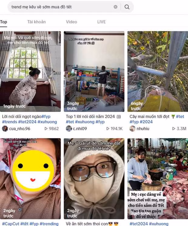 Cư dân mạng mới đây lăng xê dịp Tết Giáp Thìn là trend “mẹ kêu về quê sớm mẹ mua đồ Tết” nhưng cái kết khiến ai cũng phải cười bò.