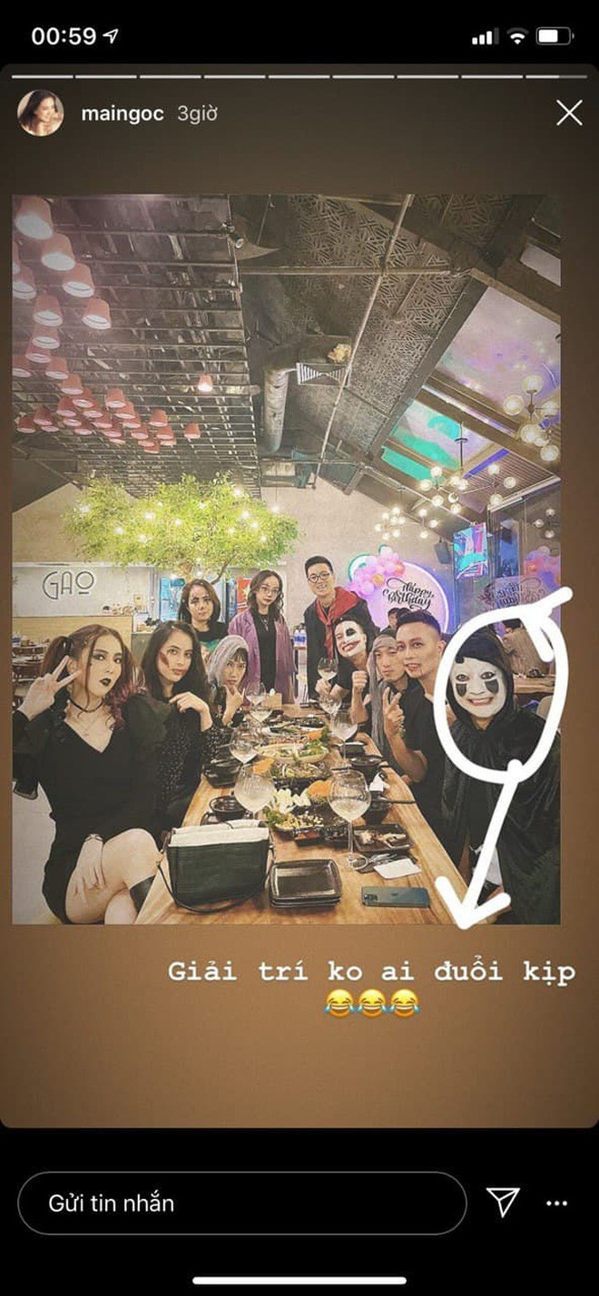 Nhờ vào các story được Mai Ngọc đăng tải, dân mạng cũng "tìm ra" anh chồng điển trai của cô.