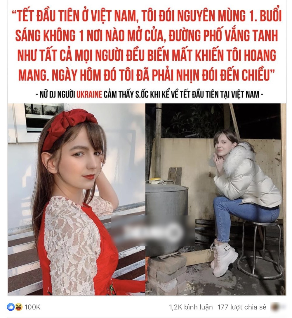 Tết được xem là một trong những trải nghiệm khó quên với người ngoại quốc sinh sống tại Việt Nam. Và nữ DJ Ukraine - Alexa cũng có những kí ức đáng nhớ về lần đầu không về nước mà ở lại để trải qua không khí Tết cổ truyền Việt Nam.