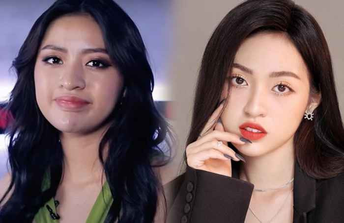 Tông trang điểm kiểu này khiến hot girl đình đám bị mất điểm nhiều phần trong lòng người hâm mộ.