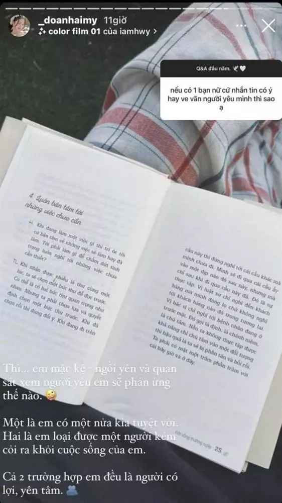 Ở cuộc sống đời thường, Doãn Hải My lại là cô gái tinh tế, có cách ứng xử vô cùng khéo léo.