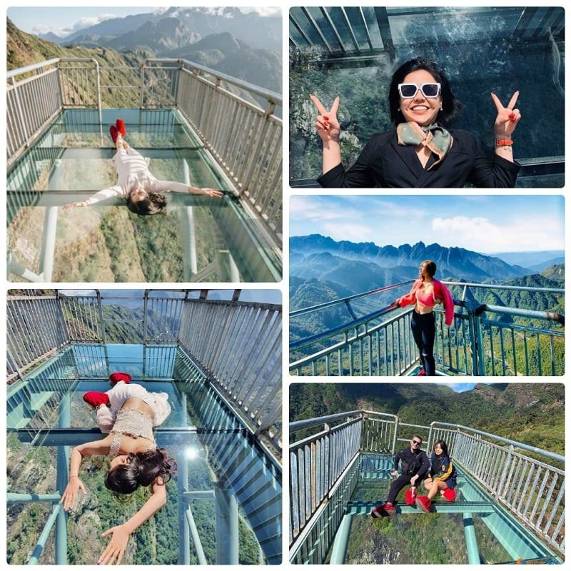 Tuy nhiên, cũng không ít người lại bày tỏ sự thích thú khi được thử thách bản thân bằng cách đi cầu kính.