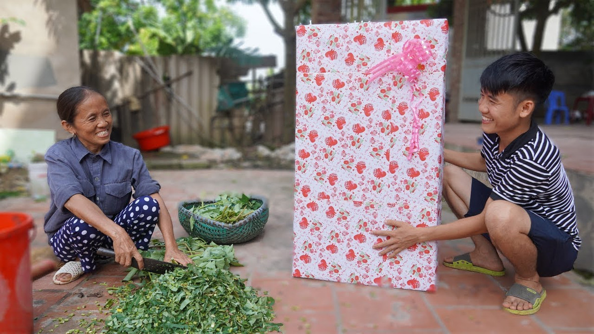Theo đó, các dân mạng cho biết người lớn tuổi thường rất thính ngủ nên khó có chuyện Hưng Vlog chạy quanh nhà đặt trứng lên phản gỗ mà bà Tân Vlog lại không hay biết gì. Chưa kể, anh chàng cũng nói cười khá to.