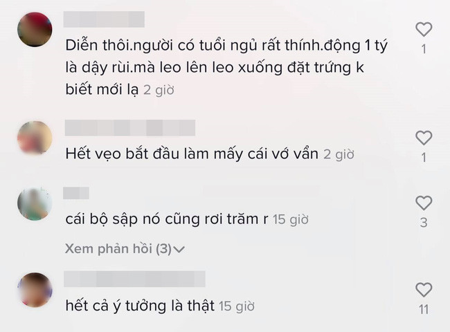 Nhiều thành viên mạng sau khi xem kỹ video của Hưng Vlog còn tỏ ra nghi ngờ rằng bà Tân "làm màu", giả vờ ngủ để con trai quay clip.