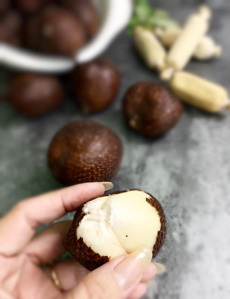 Chắc hẳn những "team sợ rắn" sẽ không dám lại gần quả mây Bali vì nó kích thích nỗi sợ tăng cao.