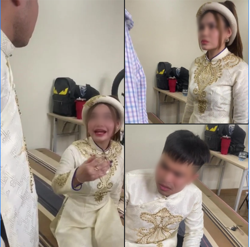 Dường như mệt mỏi và khó xử với sự giằng co giữa mẹ và vợ, chú rể đã không thể kiềm chế được cảm xúc mà lên tiếng: “Mẹ là mẹ anh. Bây giờ em về sống ở nhà anh thì em phải tôn trọng mẹ anh chứ. Nhịn một câu không được à”.