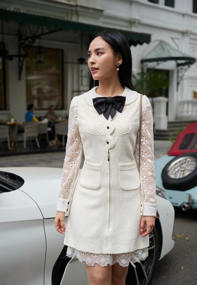 Quỳnh Nga được đánh giá thuộc top thí sinh nổi trội tại cuộc thi nhờ yếu tố ngoại hình, tri thức, kỹ năng giao tiếp.