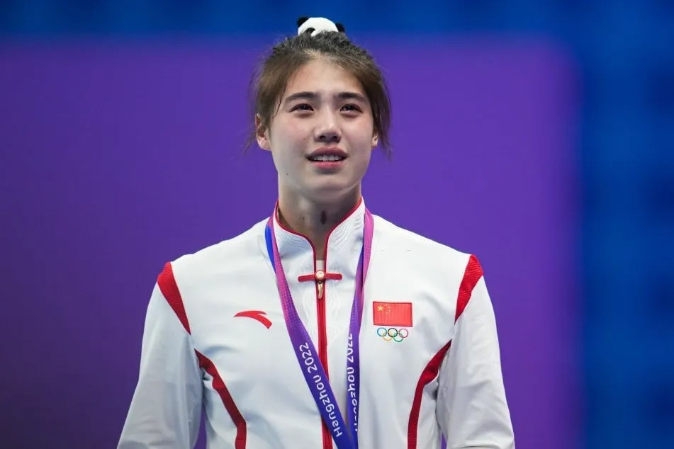 VĐV bơi phá kỷ lục ASIAD 19 gây sốt với nhan sắc thoát tục VDV boi pha ky luc ASIAD 19 gay sot voi nhan sac thoat tuc