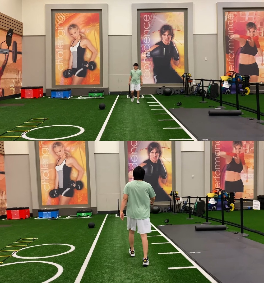 Có vẻ như việc chăm chỉ tập luyện đã giúp Khoa Pug đẩy nhanh được tiến độ hồi phục của đôi chân.