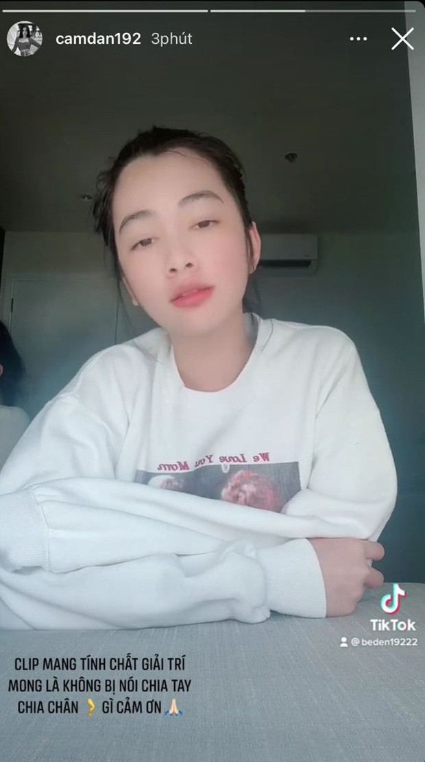 Trước những đồn đoán về tình trạng yêu đương với doanh nhân Đức Huy, mới đây Cẩm Đan lại khiến nhiều người bất ngờ khi lên sóng một video kèm dòng dằn mặt netizen.