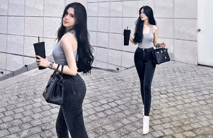 Sau khi rời ghế nhà trường, Đoan Nghi chuộng gu mặc gợi cảm, nữ tính. Cô yêu thích các thiết kế ôm sát cơ thể.