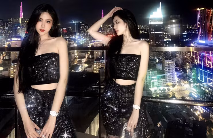 "Style thường ngày, mình thích ăn mặc đơn giản, năng động, chứ không 'bánh bèo' như những hình ảnh đăng trên trang cá nhân", Đoan Nghi chia sẻ.