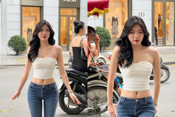 "Chắc vì hài hước đó. Lúc chụp, tôi cũng biết có vài người nhìn mình nhưng không nghĩ bạn tôi lại chụp được lại những khoảnh khắc đó một cách rõ ràng như vậy (cười). Cũng vì lười xoá phông nền đằng sau và cảm thấy thấy khá thú vị và hài hước nên tôi đã đăng lên trang cá nhân. Tuy nhiên, tôi không ngờ hình ảnh của mình lại được chia sẻ nhiều như vậy", Trang Bea chia sẻ.