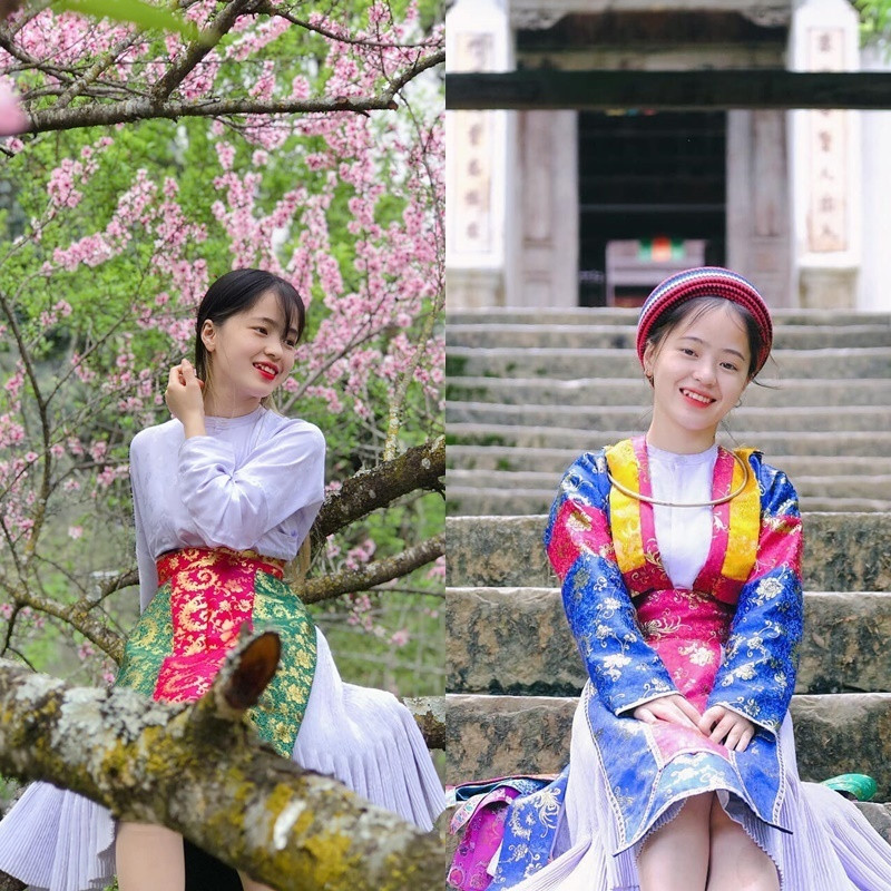 Cùng năm, Vàng Thị Sinh bạn tham dự một cuộc thi lựa chọn gương mặt đại diện cho Lễ hội hoa tam giác mạch Hà Giang và nhận kết quả cao nhất, sau đó cô bạn cũng tiếp tục đến gần hơn với công chúng khi tham gia một MV giới thiệu về du lịch đến tỉnh.