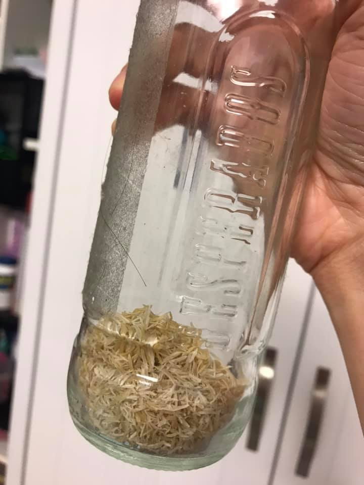 Nhiều dân mạng bày tỏ sự ngạc nhiên và để lại bình luận hài hước bên dưới bài viết như: "Tích để Tết mang ra mời khách cắn thay hướng dương hay gì" hay "Ôi mình tưởng mỗi mình dị. Mình sưu tập từ năm lớp 6 đến giờ toàn móng tay siêu dài số lượng gần nghìn, tự hứa rằng sẽ kết hình trái tim sau này tặng cho chồng tương lai'".