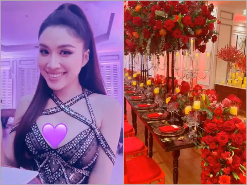 Tại đây, người đẹp đã có tiết lộ về cách dẫn dắt một đêm tiệc mà bên dưới toàn là những người thuộc giới "siêu giàu".