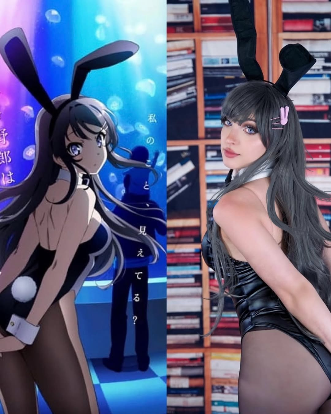 Chưa hết, mỗi cú lắc hông, mỗi lần xoay người tạo dáng, coser này đều khiến người xem không thể rời mắt.