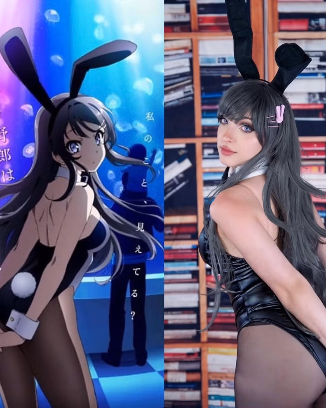 Chưa hết, mỗi cú lắc hông, mỗi lần xoay người tạo dáng, coser này đều khiến người xem không thể rời mắt.