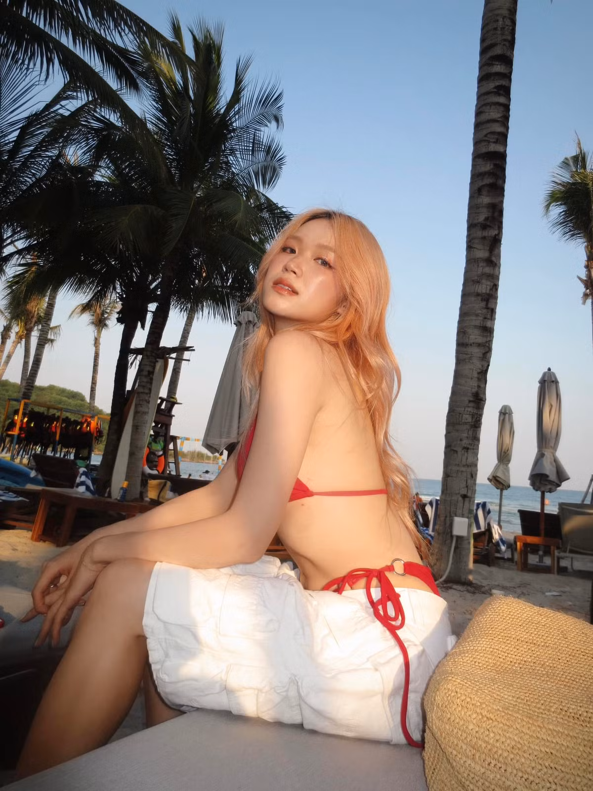 Nhờ nhan sắc mặn mà mà Tâm Xíu thậm chí còn "cân đẹp" cả hội gái xinh mới nổi.