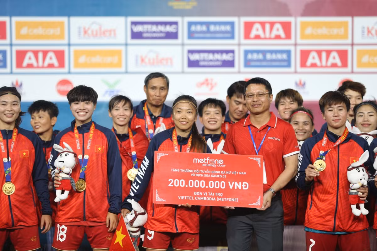 Doi tuyen nu Viet Nam co phai nop thue tu khoan thuong FIFA?