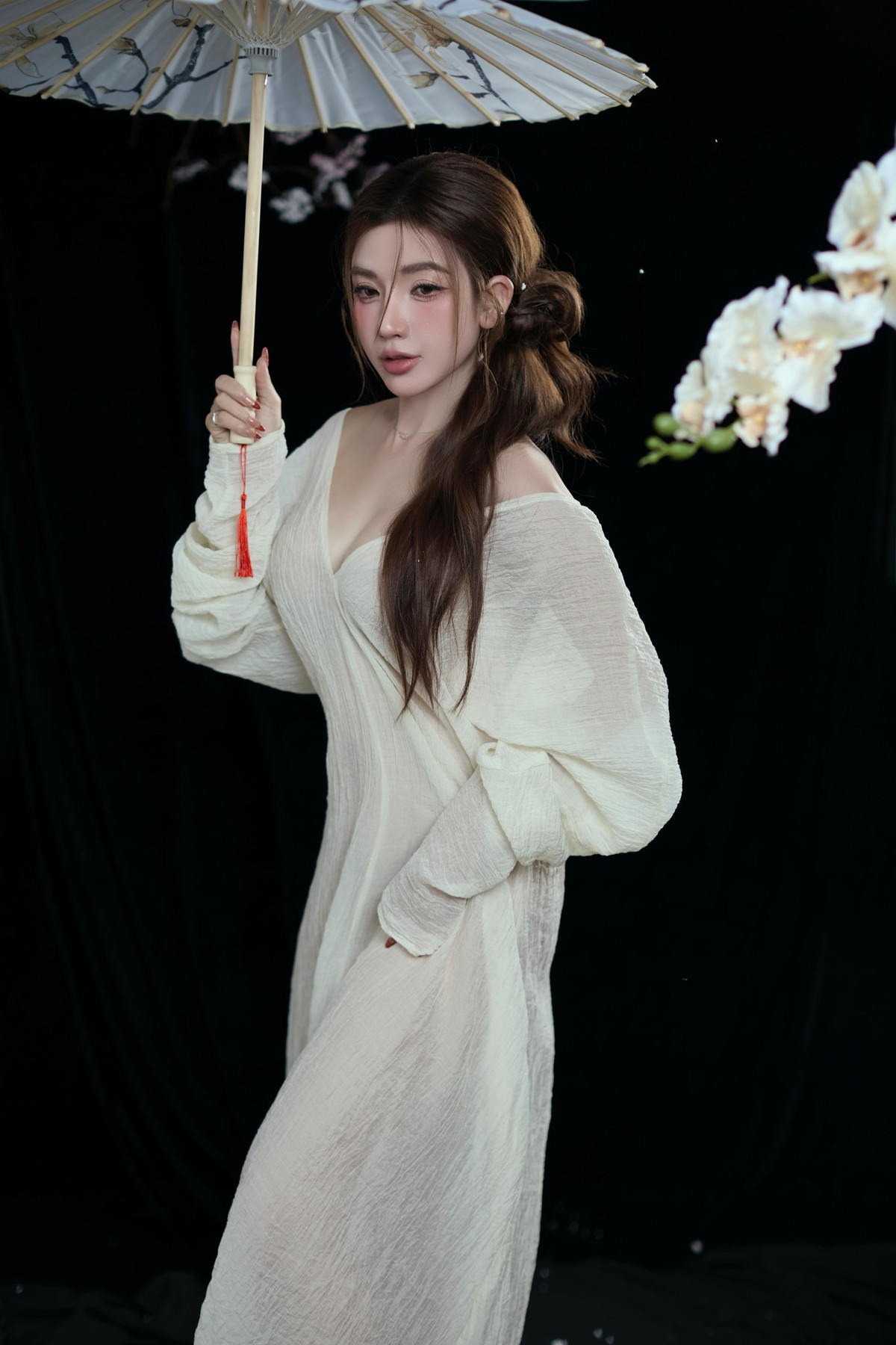 Đây cũng chính là điểm nhấn đầy cuốn hút của Mỹ Duyên trong lúc chơi game.