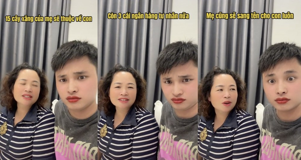 Hết bạn gái, Hải Vót lại được đích thân mẹ vợ tương lai đồng ý sang tên 15 cây xăng và 3 ngân hàng tư nhân cho. Chỉ một câu nói đó đã khiến anh thay đổi thái độ, hân hoan nói: "Mẹ là tuyệt vời nhất trên đời. Mẹ vợ là nhất. Con yêu mẹ."