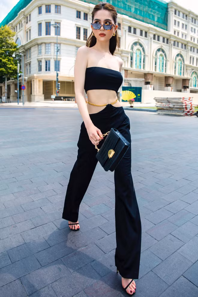 Số đo 3 vòng của Ngọc Trinh hiện tại là 84-53-91.