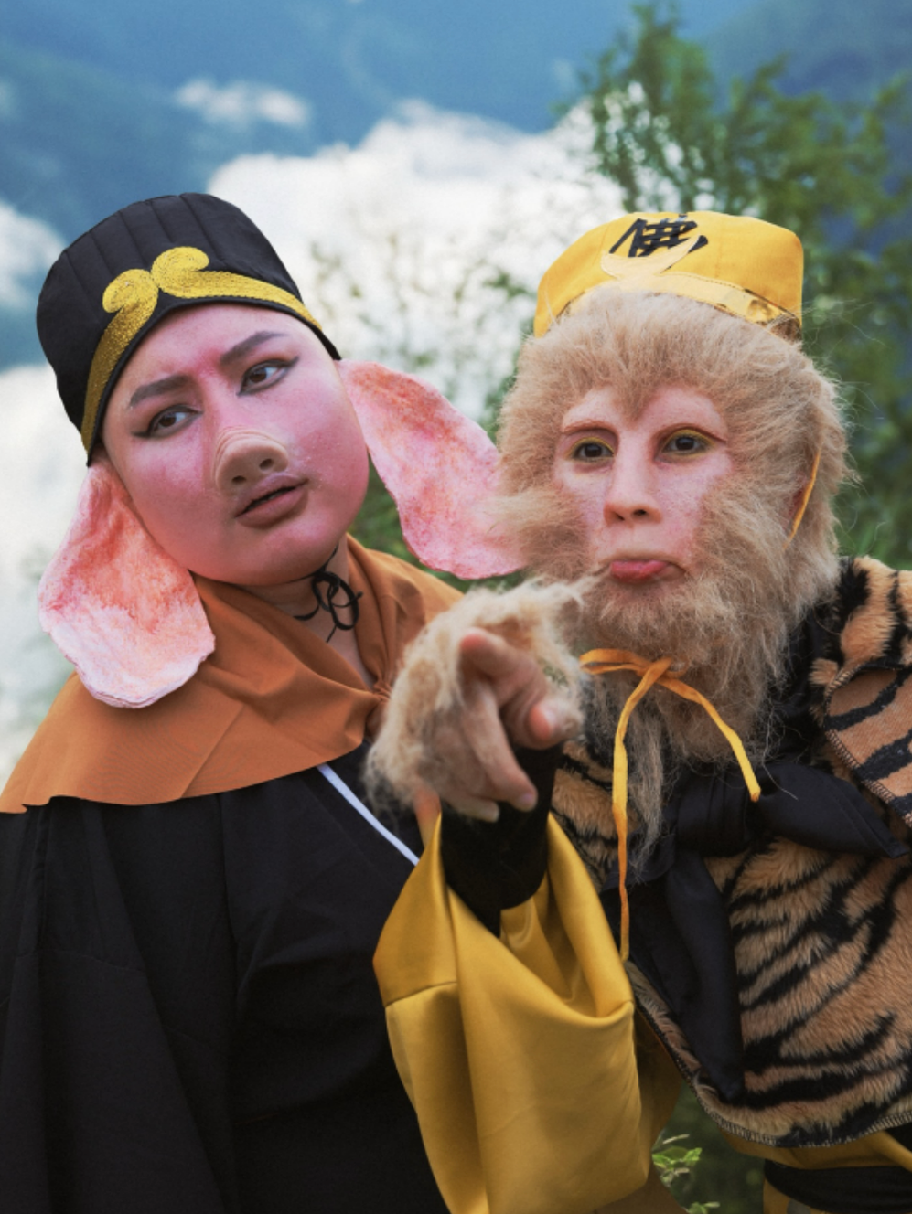 Khi vào vai Tôn Ngộ Không, dân tình phải tấm tắc khen vì không thể nhận ra Quỳnh Anh Shyn.