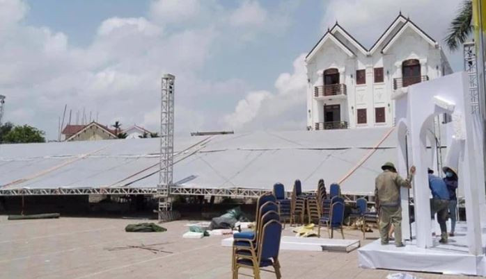 Gia dinh Phan Manh Quynh moi 700 khach du cuoi o Nghe An-Hinh-2