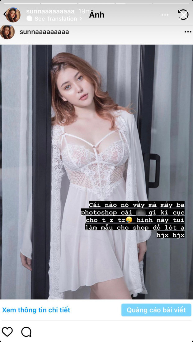 Hot girl 2K2 khẳng định đó là hình ảnh đã qua chỉnh sửa, còn hình gốc thực tế là ảnh cô nàng làm mẫu cho một thương hiệu nội y, tuy có quyến rũ nhưng hoàn toàn không đến mức nhạy cảm.