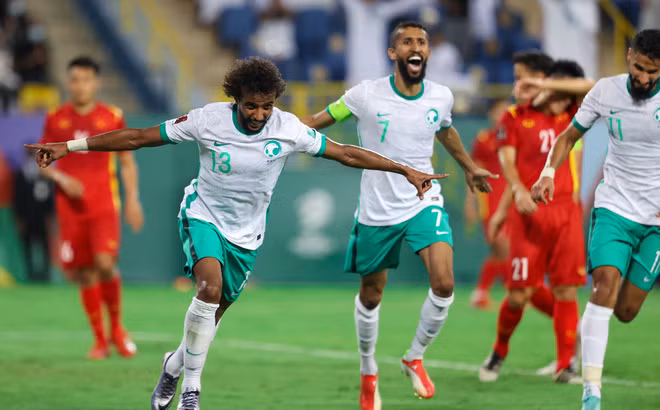 Cuối cùng đội tuyển Việt Nam rời Tây Á với tỷ số 1-3 trước Ả Rập Xê-út.