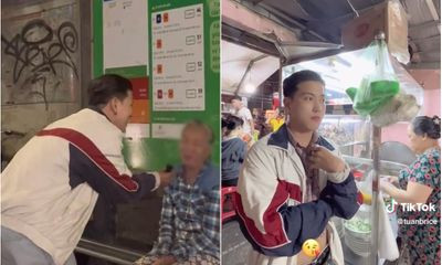 Lúc này, Nờ Ô Nô cho hay sẽ mời một món ăn mà cụ già không đủ tiền mua. Sau một hồi cân nhắc cụ già cho hay chưa nghĩ ra được món gì bởi bản thân đã ăn nhiều rồi.